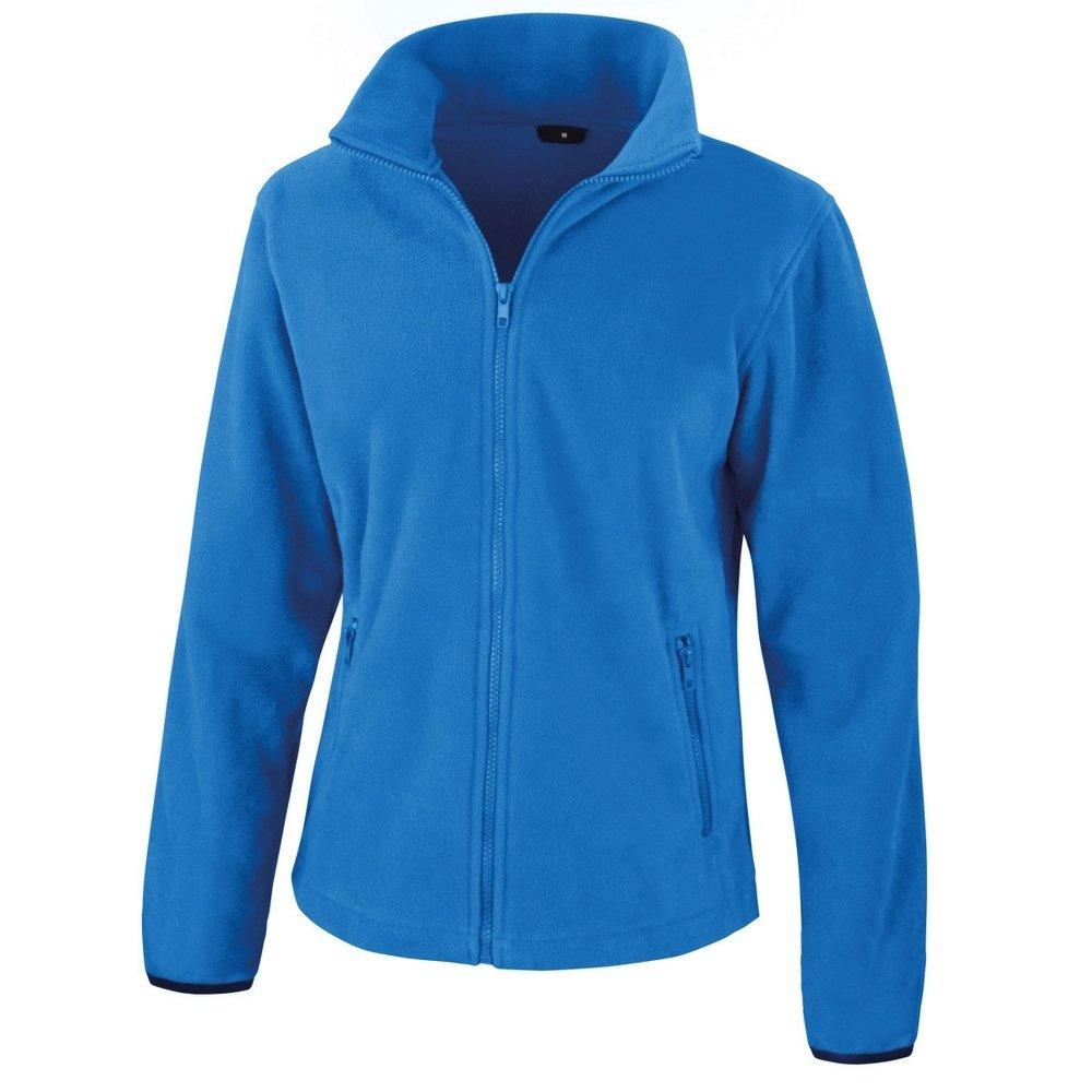 Core Fashion Fit Fleeceoberteil Fleecejacke Damen Stahlblau L von Result