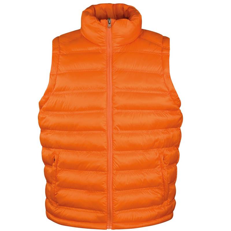 Result - Ice Bird Steppweste Bodywarmer, für Herren, Orange, Größe M von Result