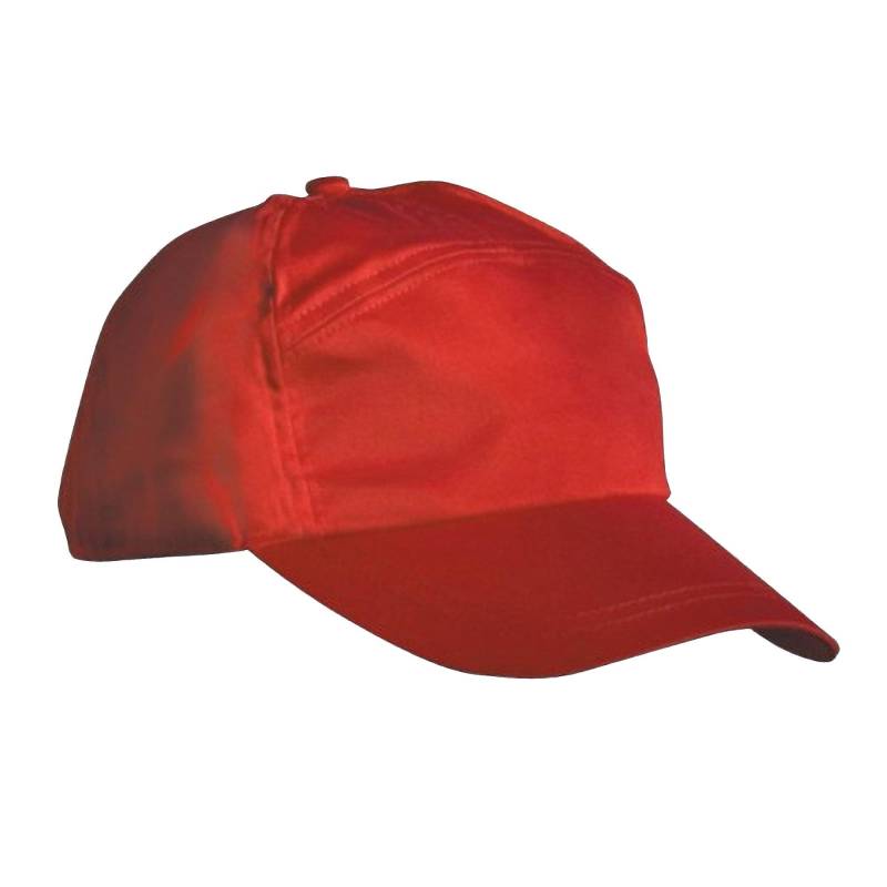 Result - Plain Baseball Cap, für Herren, Rot Bunt, One Size von Result