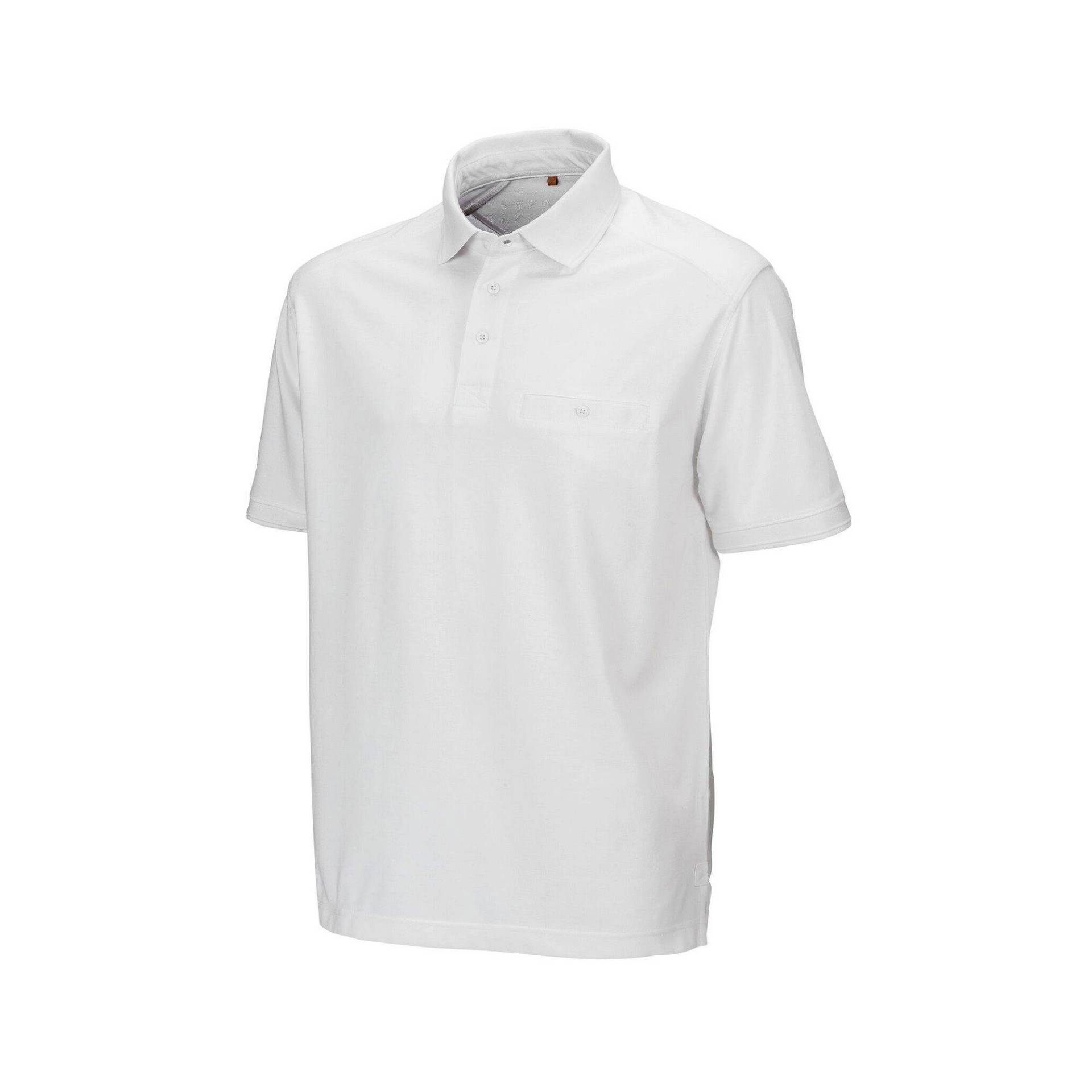 Workguard Apex Kurzarm Polo Shirt Herren Weiss S von Result