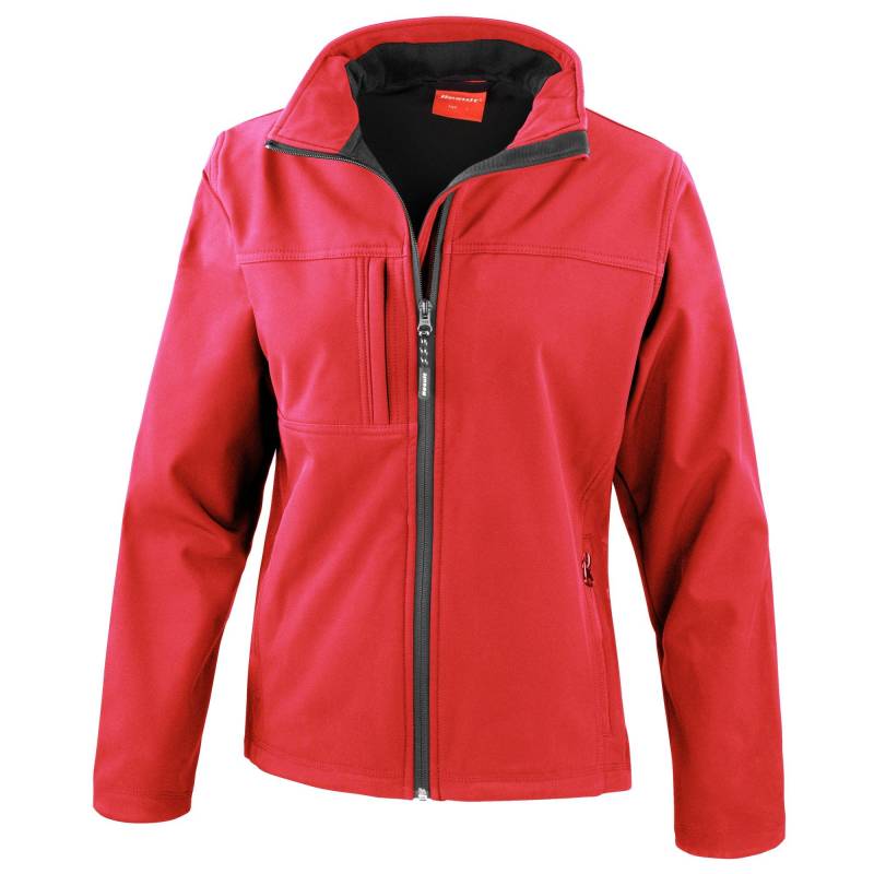 Regatta Softshell Mulitfunktionsjacke, 3lagig, Wasserabweisend, Winddicht, Atmungsaktiv Damen Rot Bunt S von Result