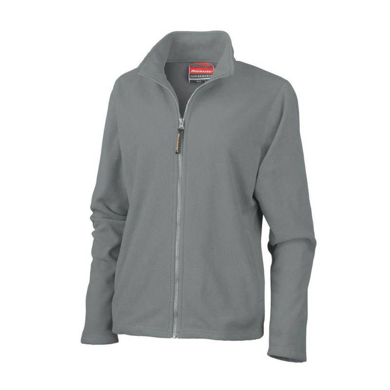 Result - La Femme® MikrofleeceJacke, für Damen, Grau, Größe S von Result