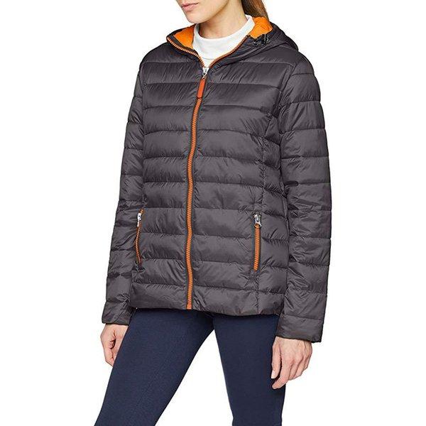 Result - Urban Snowbird Steppjacke mit Kapuze, für Damen, Grau, Größe XL von Result