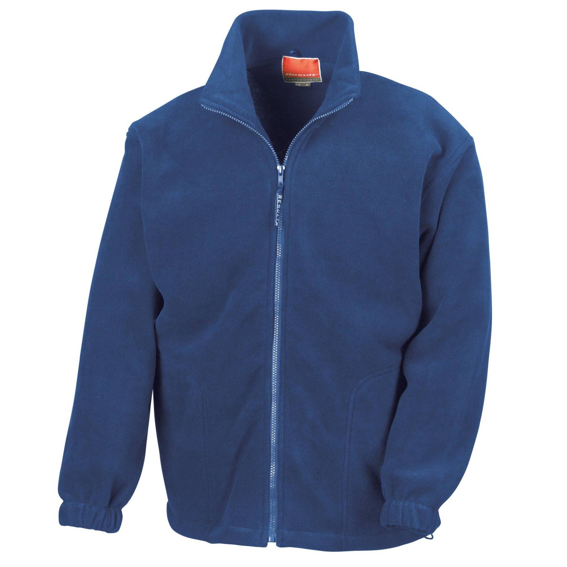 Result - FleeceJacke, Antipilling, für Herren, Königsblau, Größe XS von Result