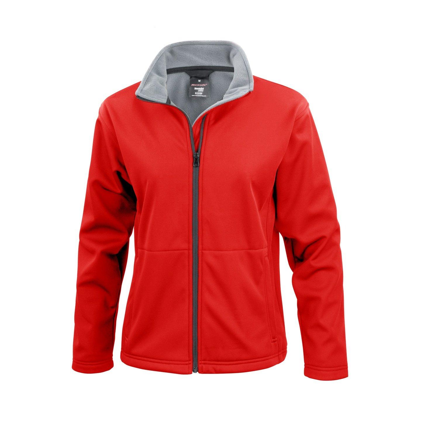 Result - Core SoftshellJacke, für Damen, Rot Bunt, Größe XS von Result