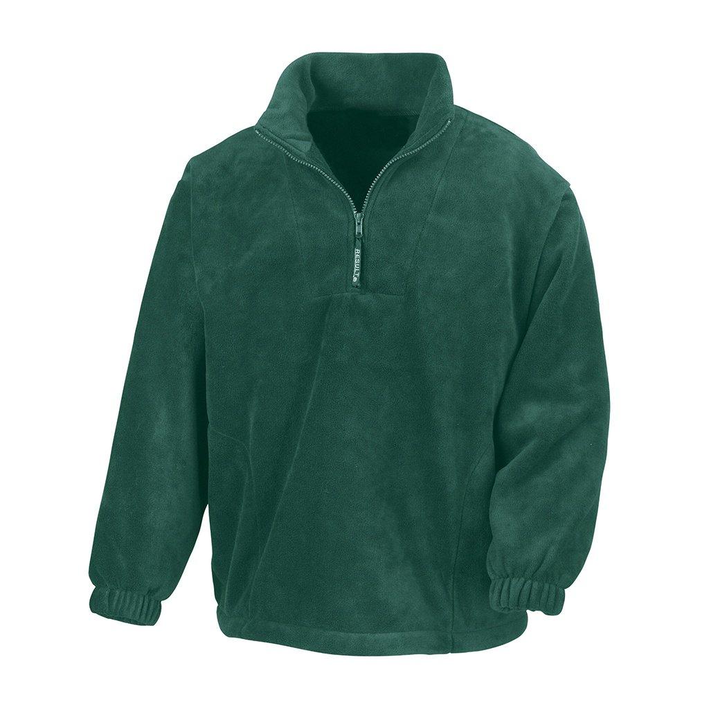 Polartherm Fleece Reißverschluss Herren Waldgrün XS von Result