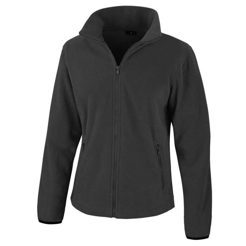 Fleecejacke Damen Schwarz XS von Result