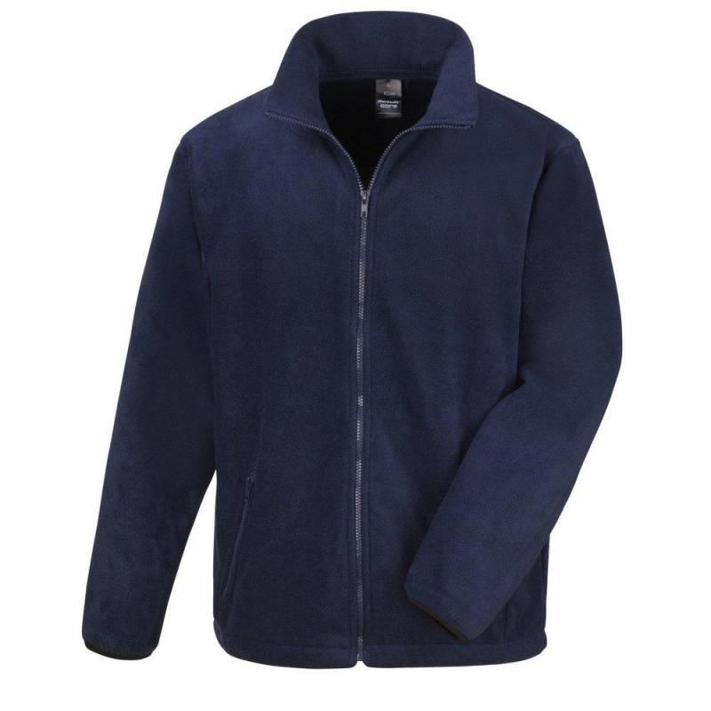 Core Fleecejacke Herren Marine XXL von Result