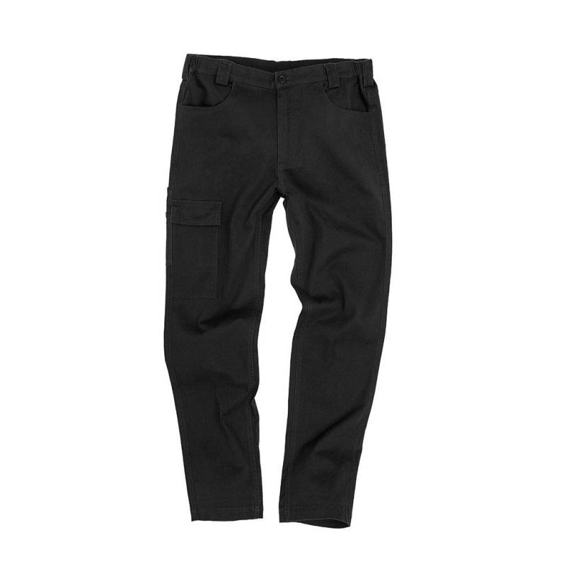 Work Guard Chino Herren Schwarz XXL von Result