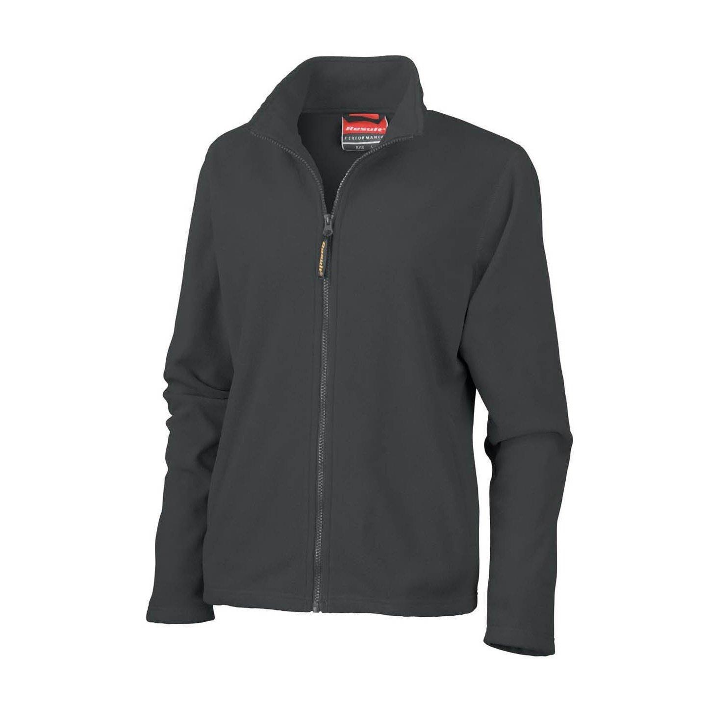 Result - La Femme® High Grade MikrofleeceJacke FleeceJacke, für Damen, Schwarz, Größe XXL von Result