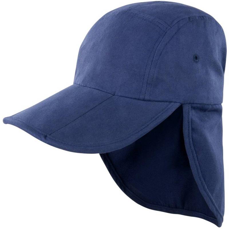 Kopfbedeckung Folding Legionär Hut Mütze Herren Marine ONE SIZE von Result