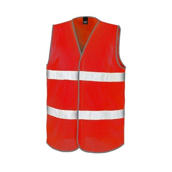 Safeguard By Hivis Weste Damen Rot Bunt XXL von Result