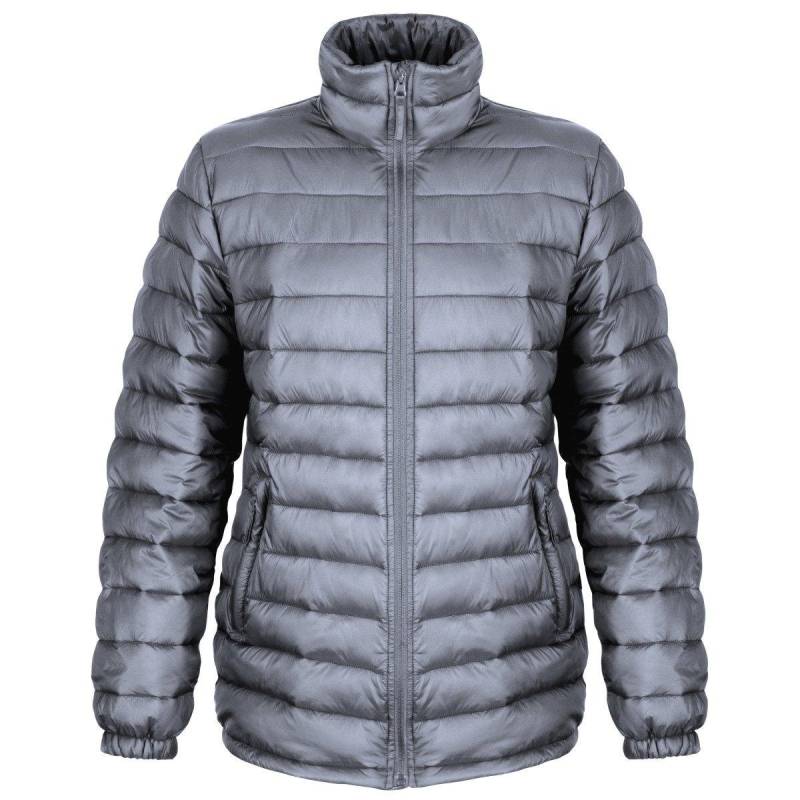 Steppjacke, Wasserabweisend, Winddicht Damen Grau XL von Result