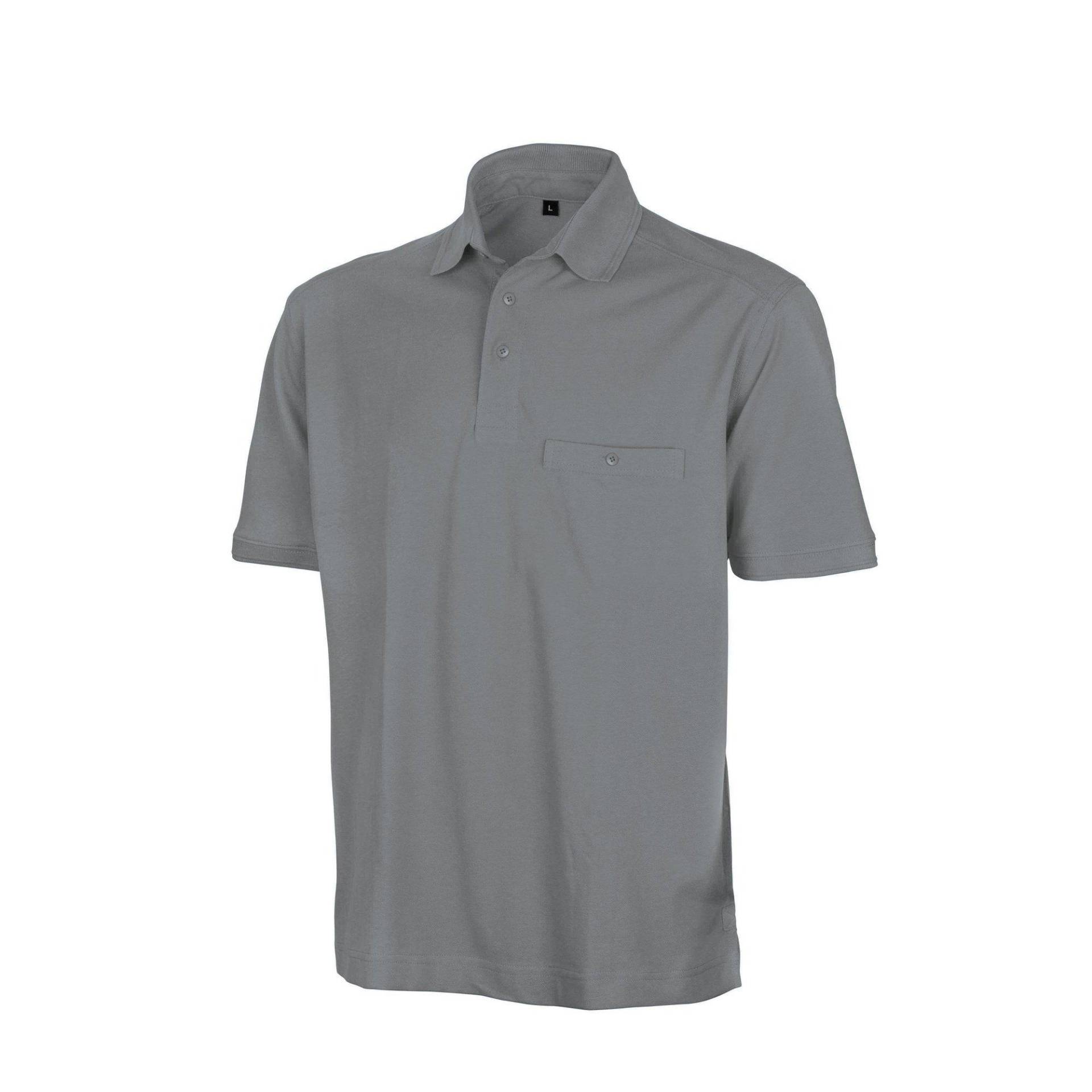 Workguard Apex Kurzarm Polo Shirt Herren Grau 3XL von Result