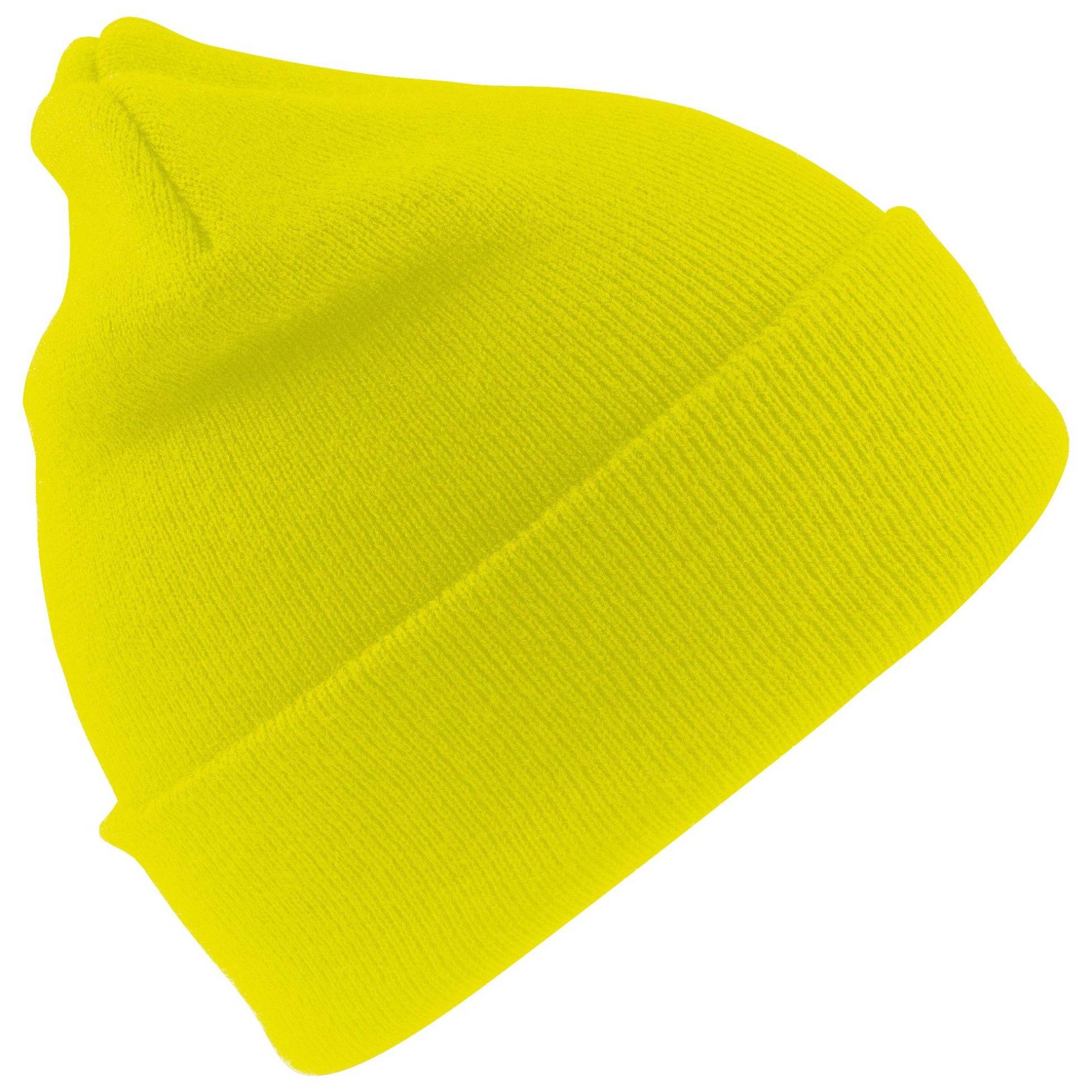 Wollig Thermal Skiwinter Hat Mit 3m Thinsulate Insulation Herren Gelb ONE SIZE von Result