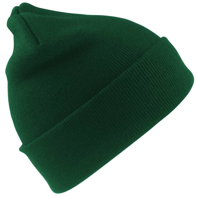 Junior Wooly Winterski Thermal Hat Herren Grün ONE SIZE von Result