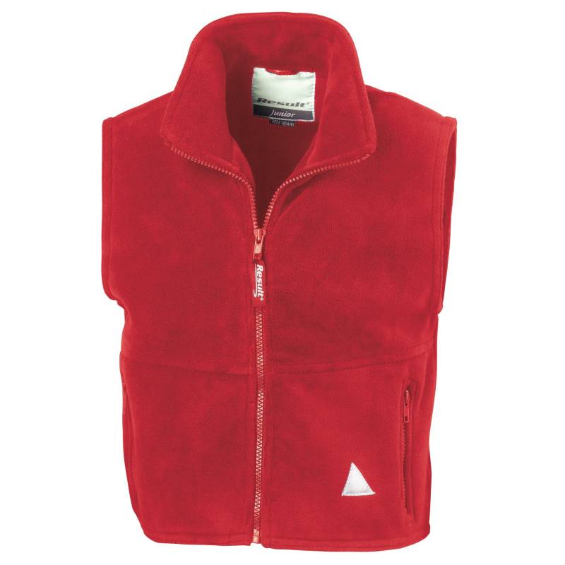 Result - Gilet PolarTherm Fleece, XL, Rot Bunt von Result