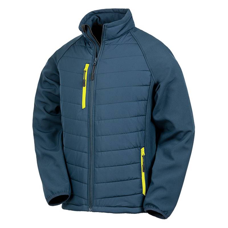 Softshelljacke Compass Gefüttert Herren Marine S von Result