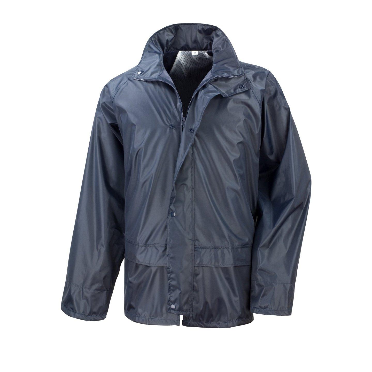 Stormdri Regenüberjacke Regenjacke Herren Marine 3XL von Result