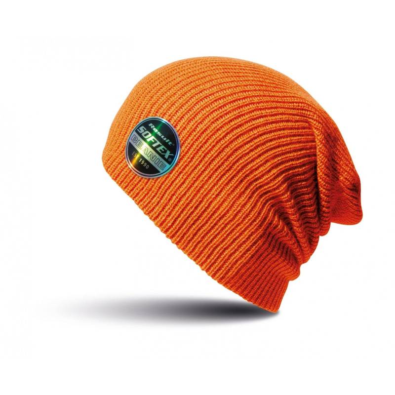 Winter Essentials Core Softex Beanie Mütze Damen Orange ONE SIZE von Result