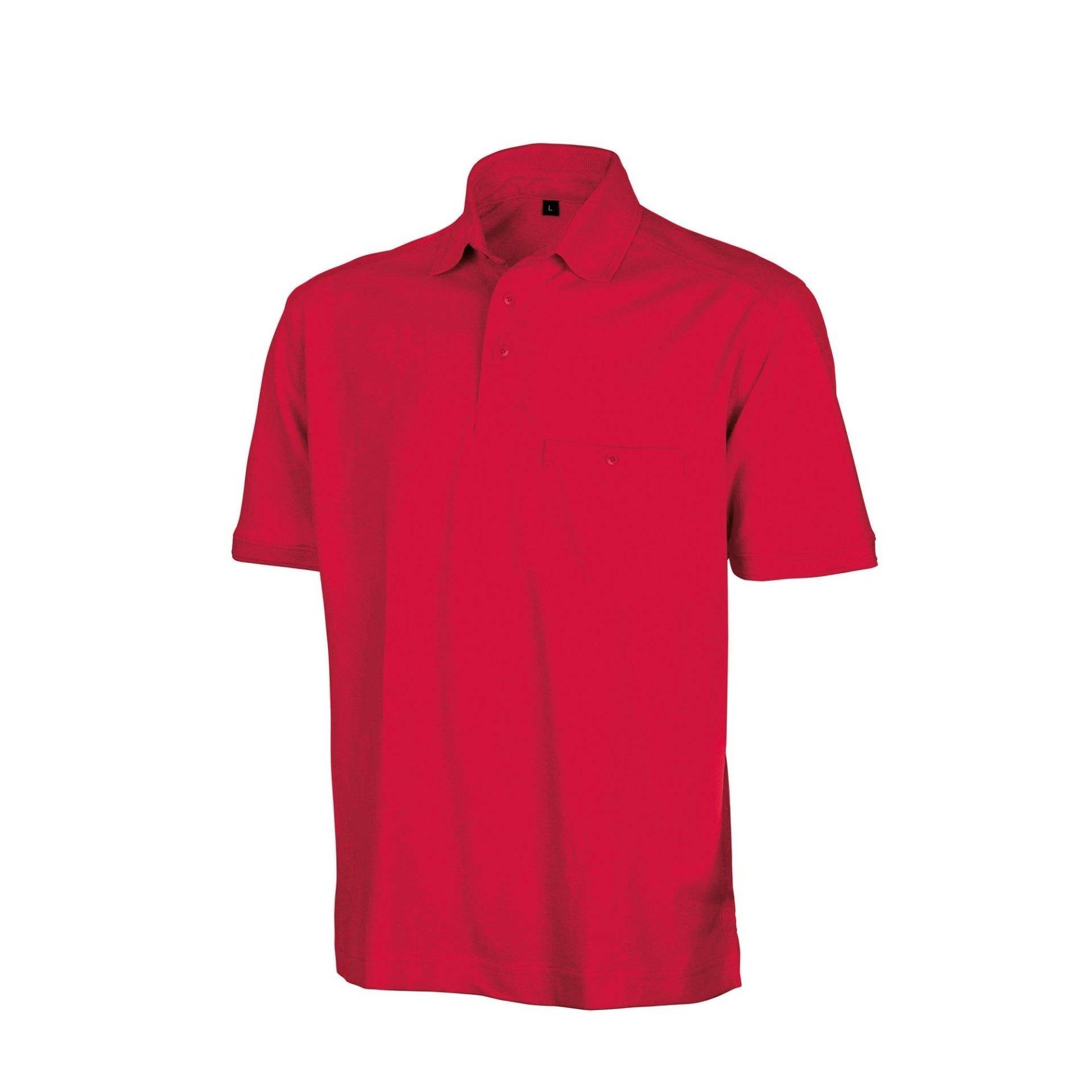 Result - WorkGuard Apex Polo Shirt, für Herren, Rot Bunt, Größe 4XL von Result