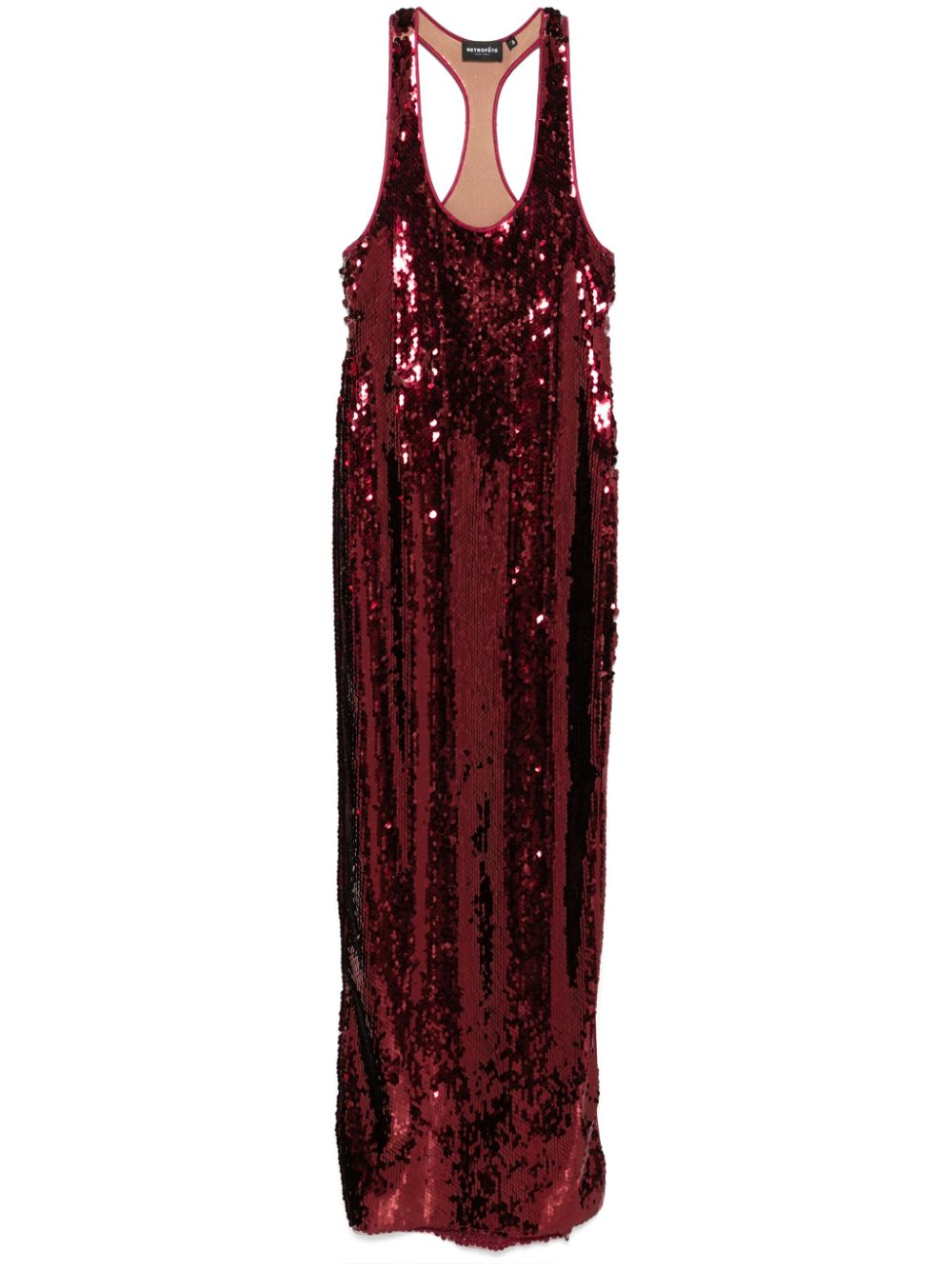 Retrofete Bella gown - Red von Retrofete