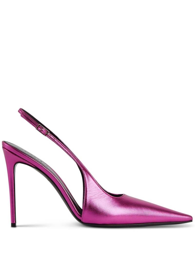 Retrofete Cindy 110mm slingback pumps - Pink von Retrofete