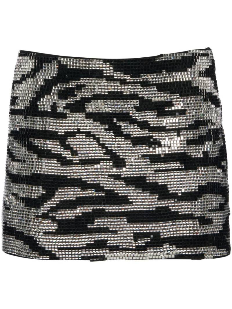 Retrofete Daya sequin-embellished miniskirt - Black von Retrofete