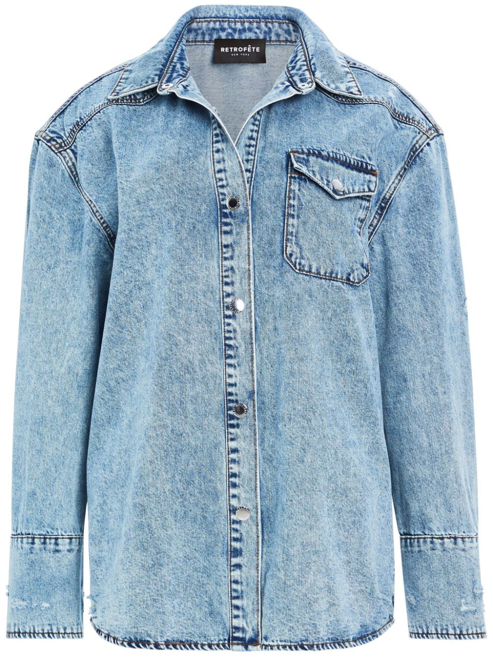 Retrofete Denise denim shirt - Blue von Retrofete