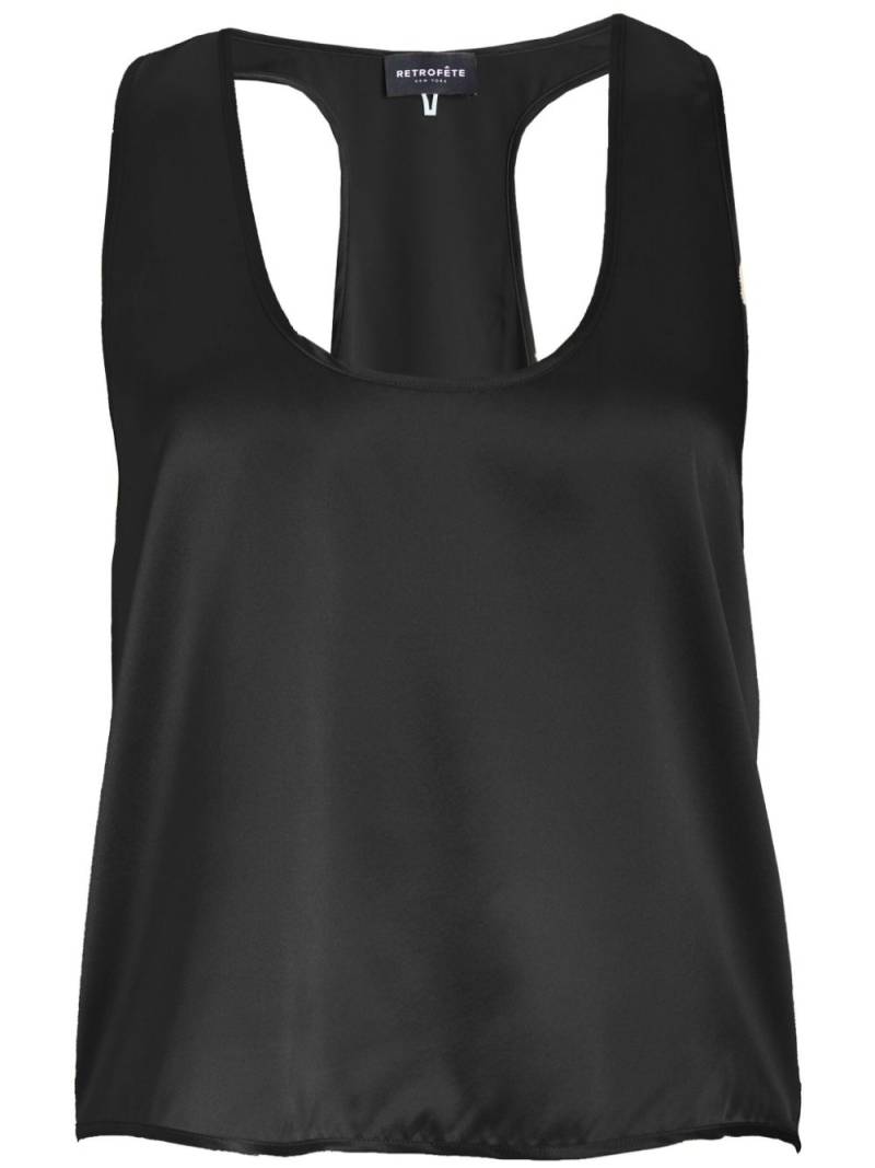 Retrofete Dori sleeveless top - Black von Retrofete