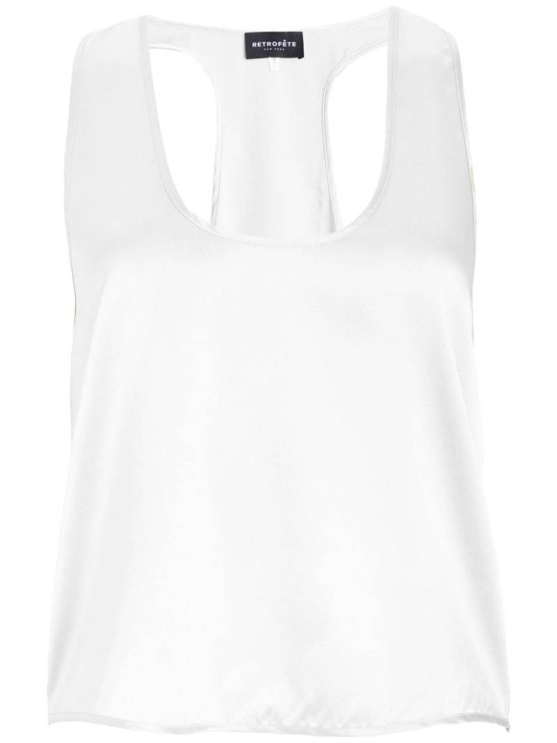 Retrofete Dori sleeveless top - White von Retrofete