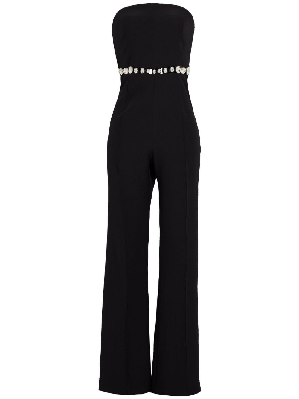 Retrofete Glenda crystal-embellished bandeau jumpsuit - Black von Retrofete