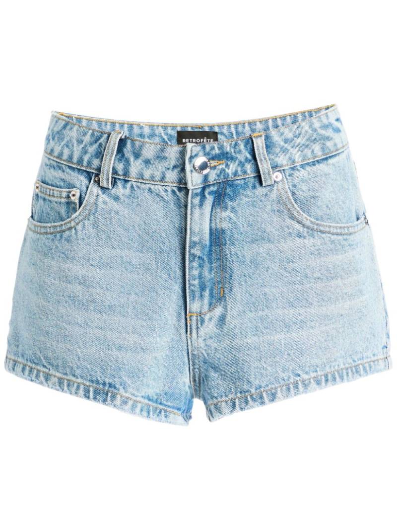 Retrofete Isabella denim shorts - Blue von Retrofete