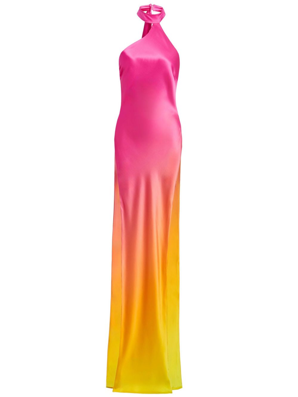 Retrofete Jagger gradient-print halterneck maxi dress - Pink von Retrofete