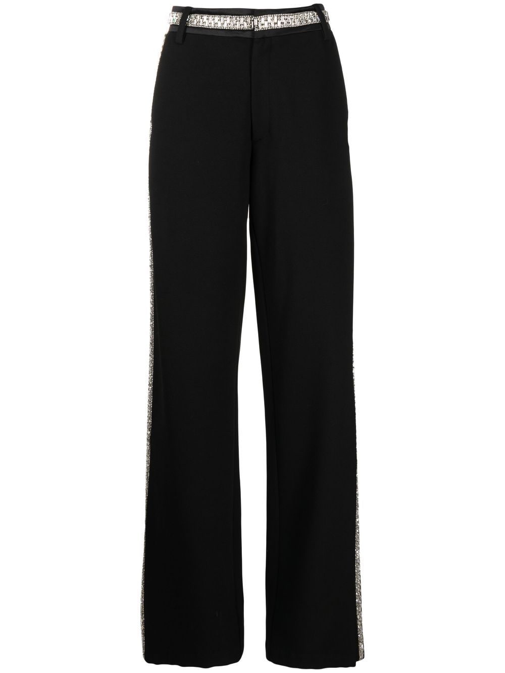 Retrofete Jessa crystal-embellished trousers - Black von Retrofete