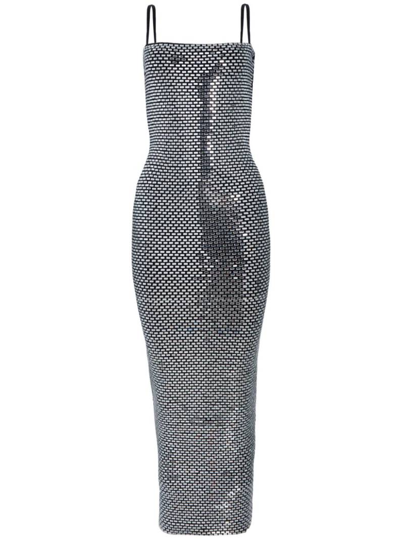 Retrofete Kyree embellished-knit dress - Silver von Retrofete