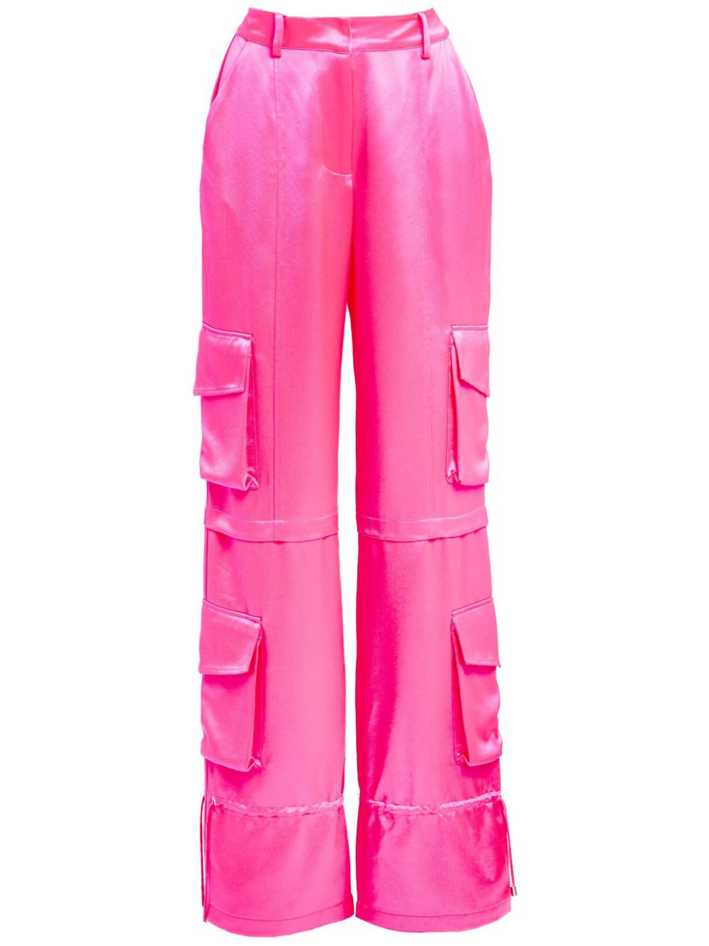 Retrofete Mar satin cargo pants - Pink von Retrofete