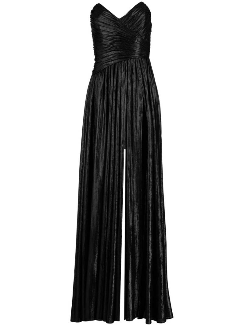 Retrofete Natalie bandeau plissé-effect jumpsuit - Black von Retrofete