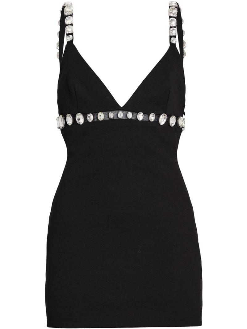 Retrofete Polly crystal-embellished minidress - Black von Retrofete