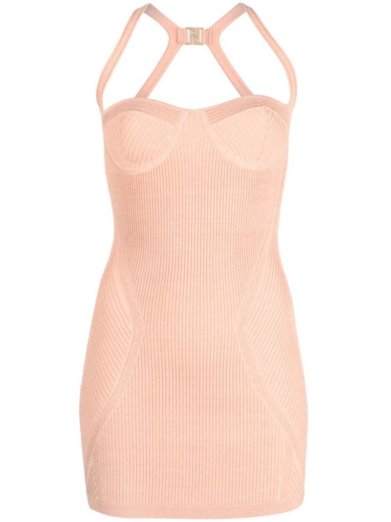 Retrofete Sumner knitted mini dress - Pink von Retrofete