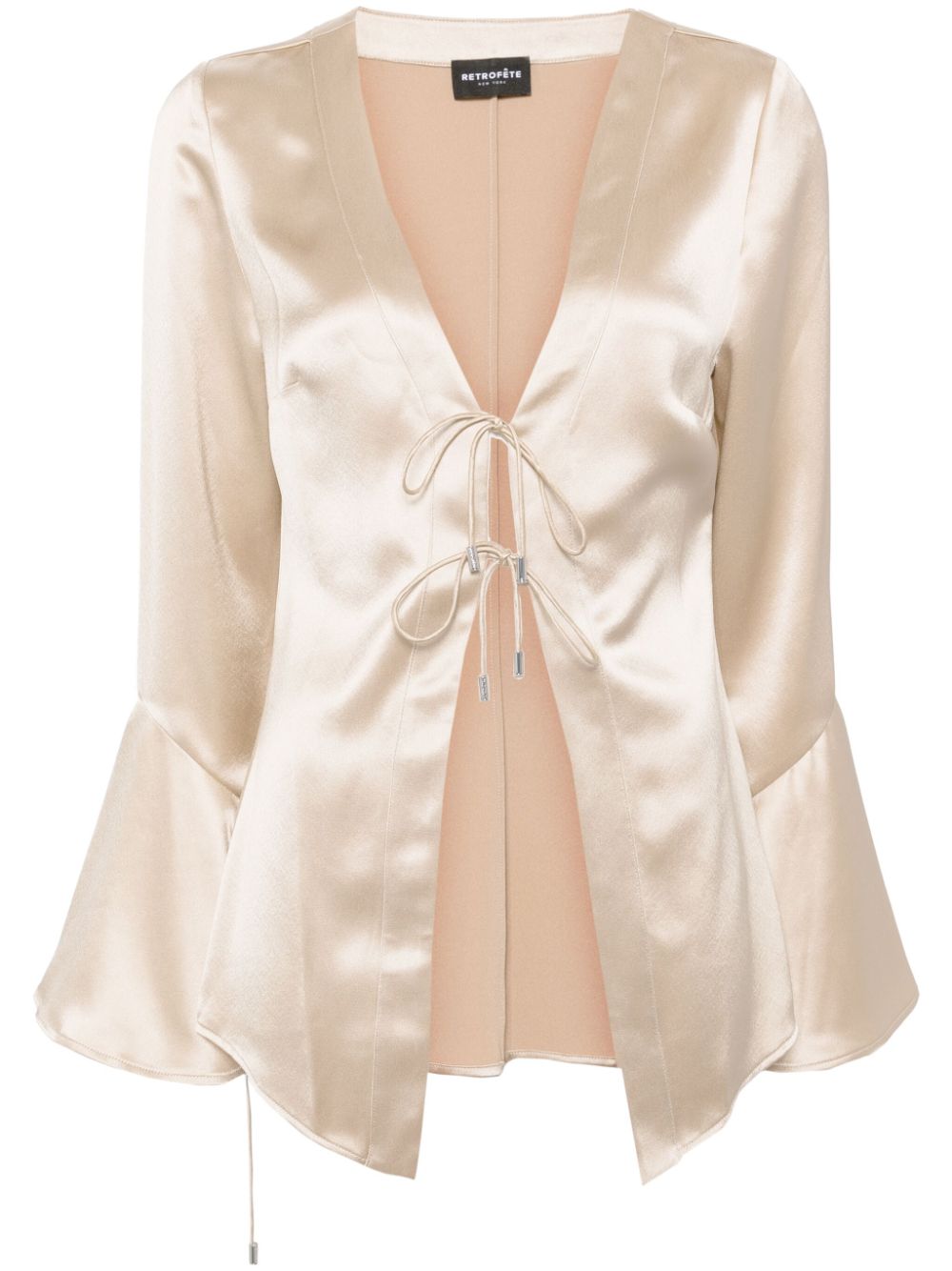 Retrofete Svea blouse - Neutrals von Retrofete