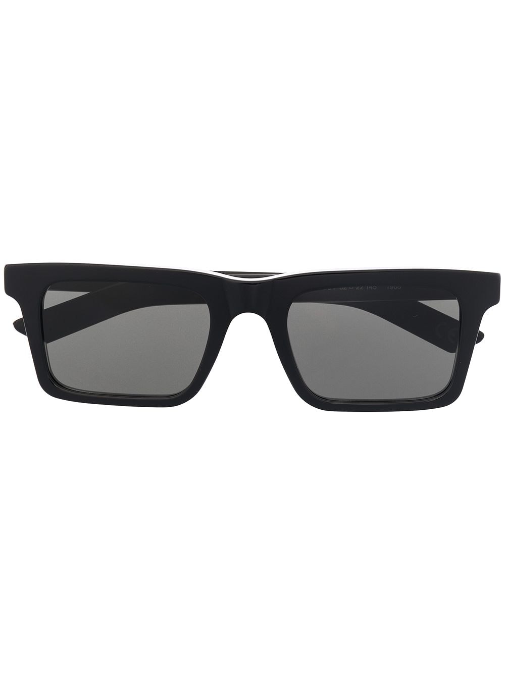 Retrosuperfuture 1968 rectangle sunglasses - Black von Retrosuperfuture