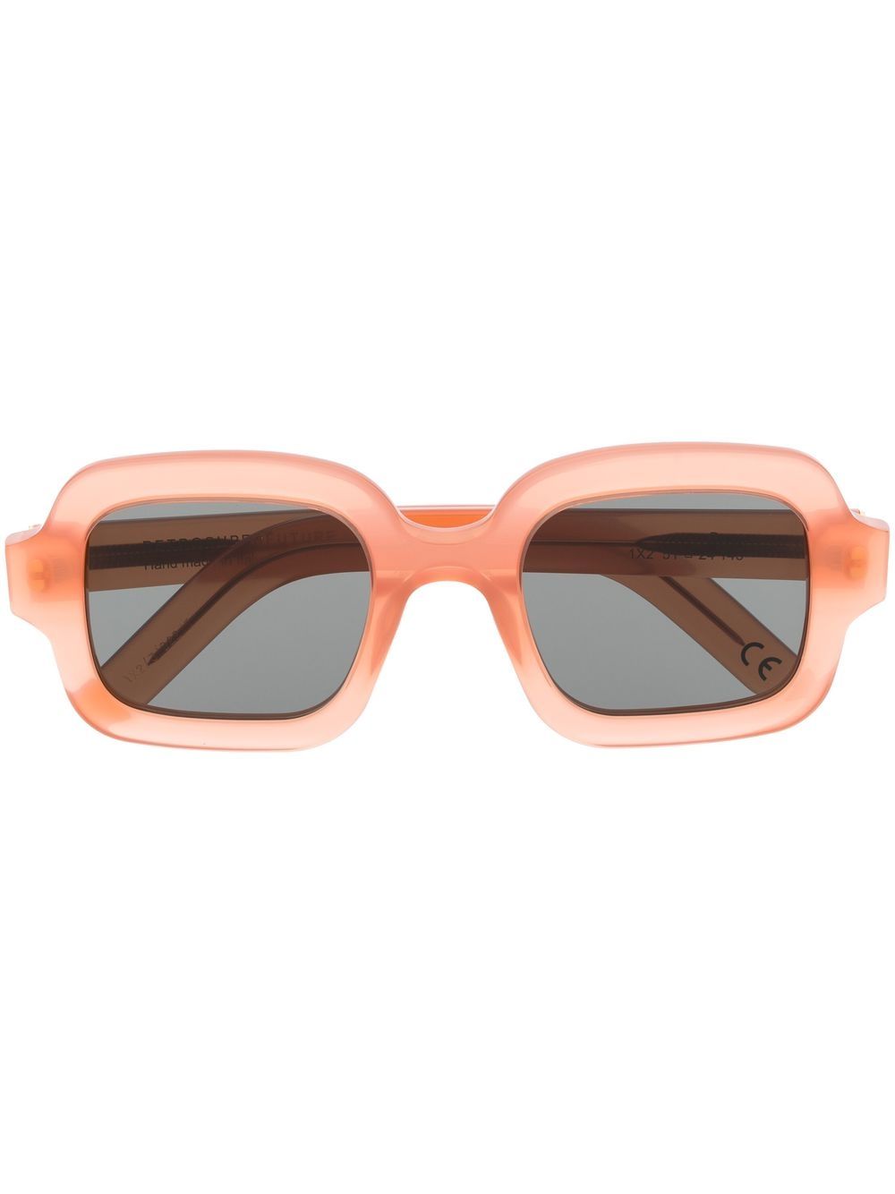 Retrosuperfuture Benz square-frame sunglasses - Orange von Retrosuperfuture