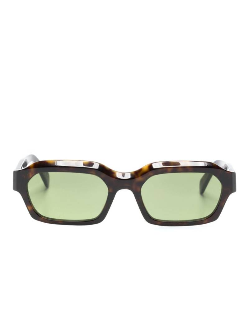 Retrosuperfuture Boletus geometric-frame sunglasses - Brown von Retrosuperfuture