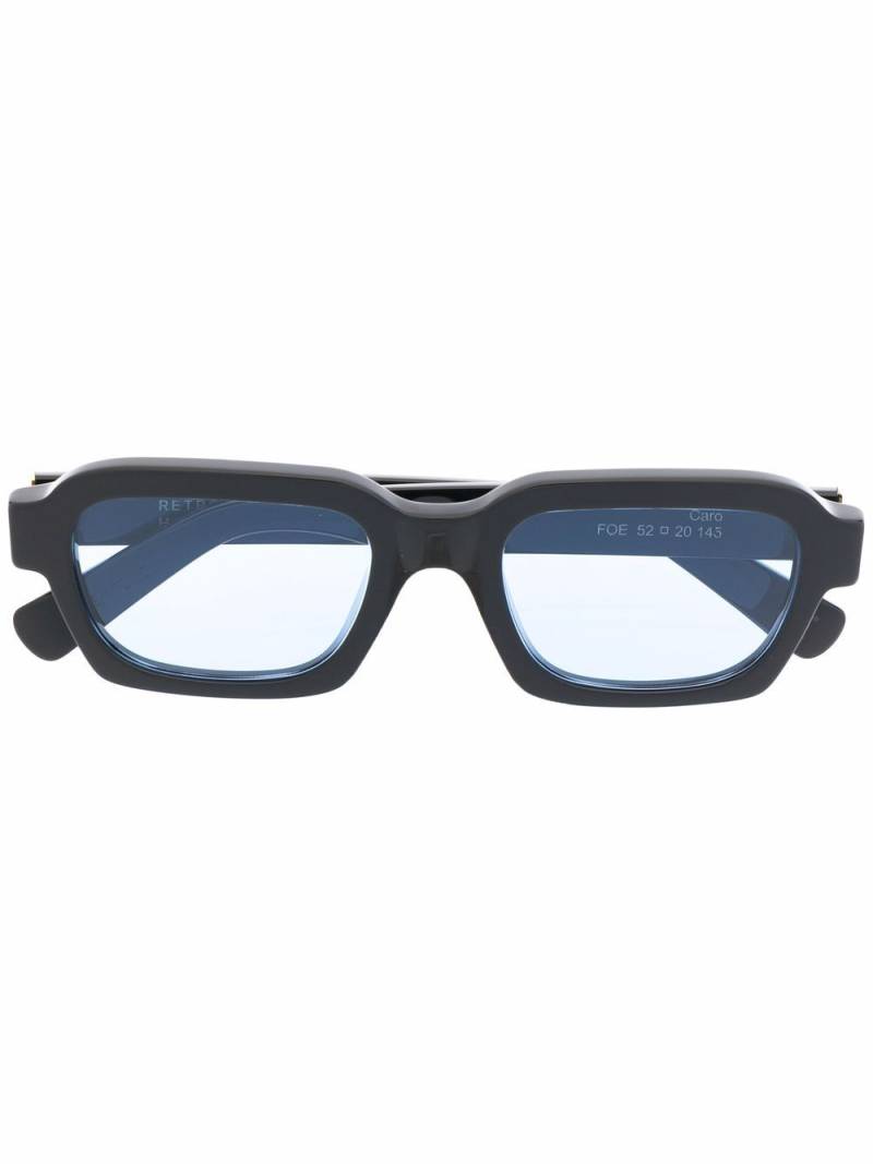 Retrosuperfuture Caro rectangular-frame sunglasses - Black von Retrosuperfuture