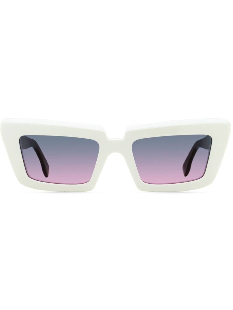 Retrosuperfuture Coccodrillo sunglasses - White von Retrosuperfuture