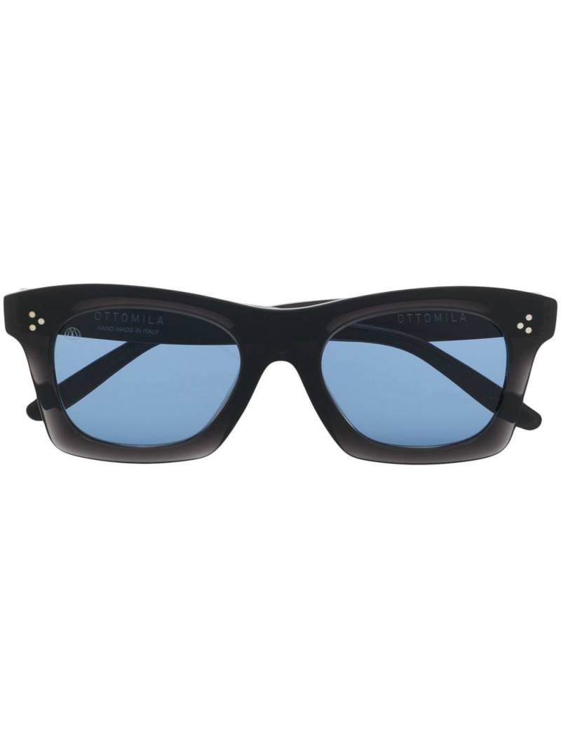 Retrosuperfuture Martini Tuxedo square-frame sunglasses - Black von Retrosuperfuture