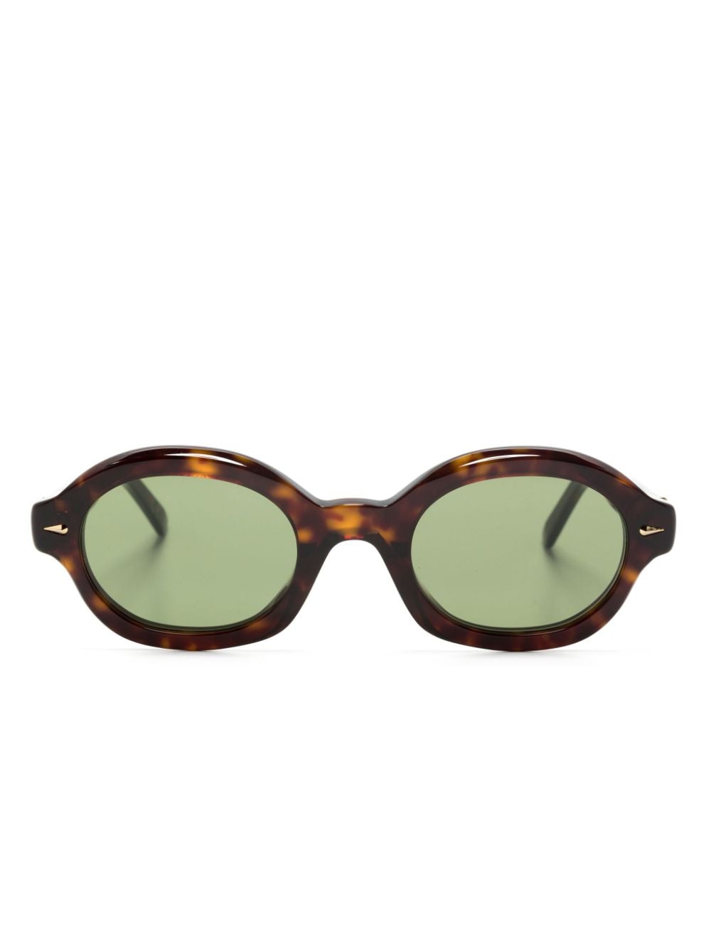 Retrosuperfuture Marzo oval-frame sunglasses - Brown von Retrosuperfuture