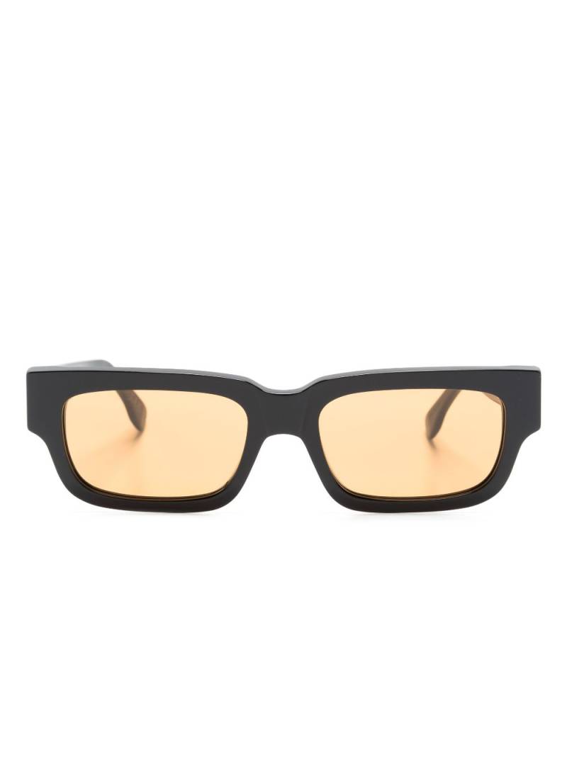 Retrosuperfuture Roma rectangular-frame sunglasses - Black von Retrosuperfuture