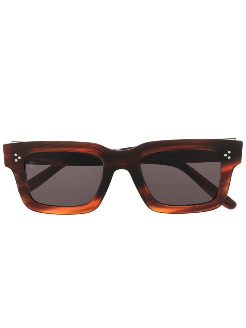 Retrosuperfuture Stinger Fiammato square-frame sunglasses - Red von Retrosuperfuture